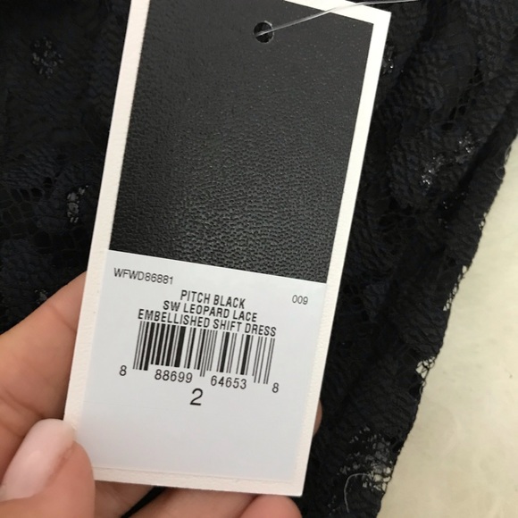 JUICY COUTURE BLACK LABEL LACE EMBELLISHED DRESS - Picture 6 of 7